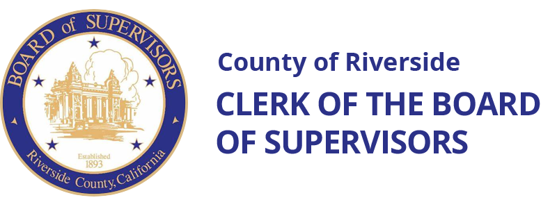 Riverside County Clerk of the Board Logo